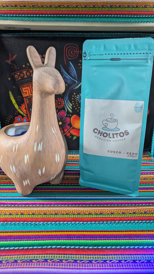 Cholitos Peruvian Coffee Blend, Medium Roast (Ground)