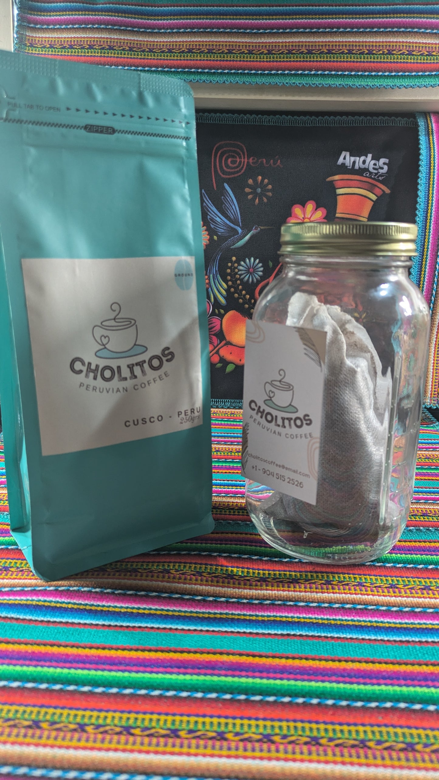 Cholitos Coffee Cold Brew Kit