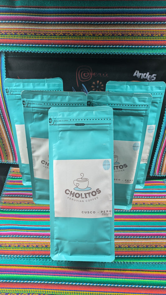 Cholitos Peruvian Coffee Blend - 5 Bag Bundle